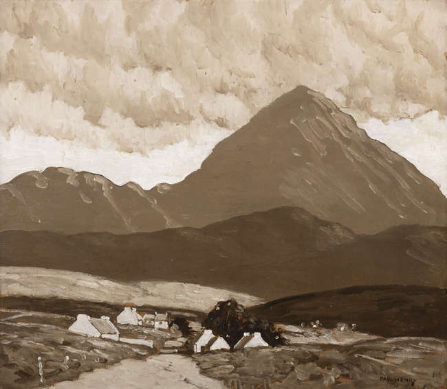 An Extremely Rare Monochrome Paul Henry comes for sale at Adam's