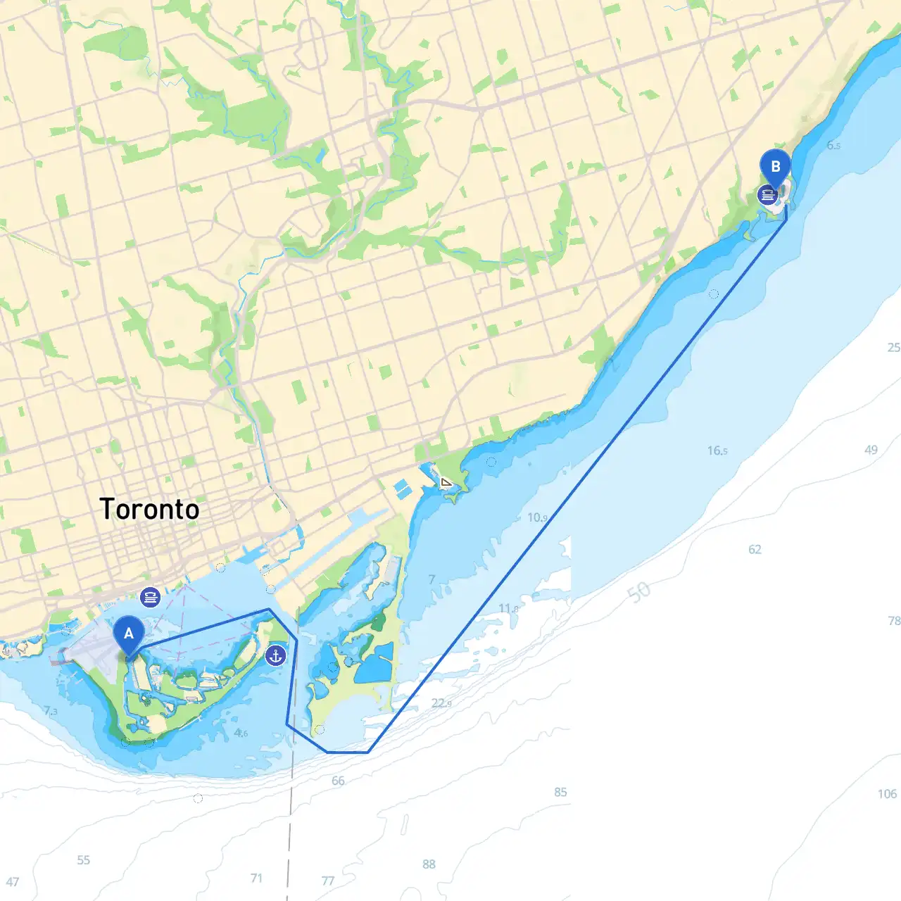 Toronto to Scarborough