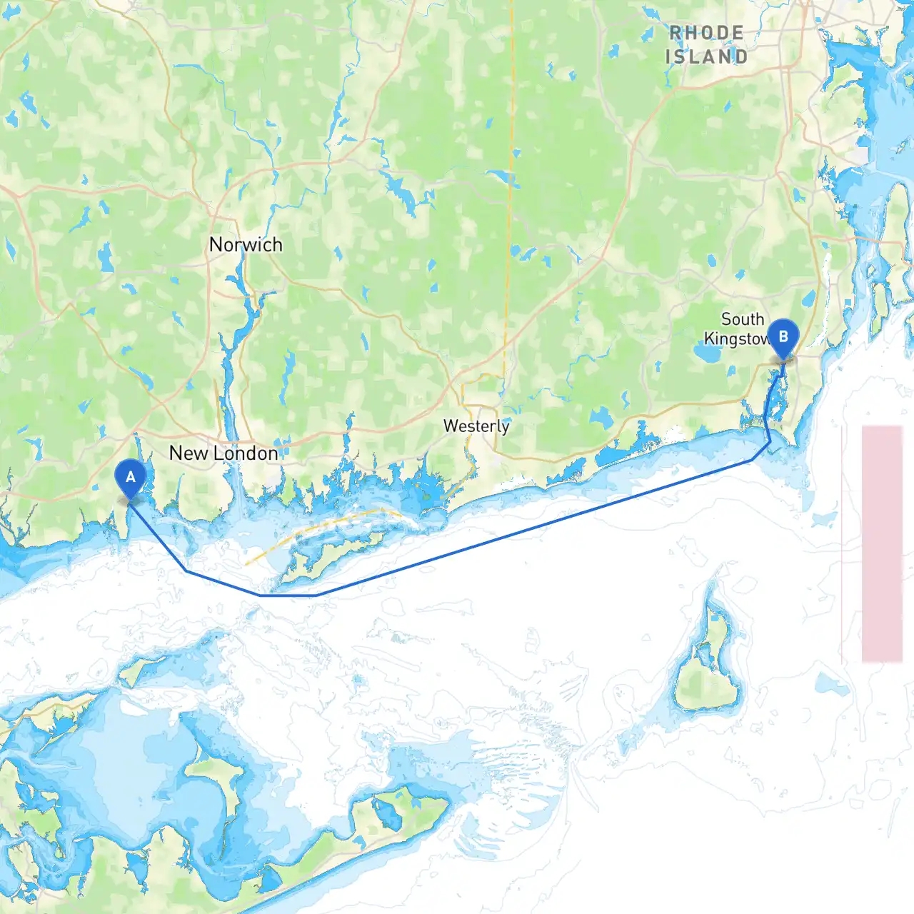 East Lyme to Wakefield