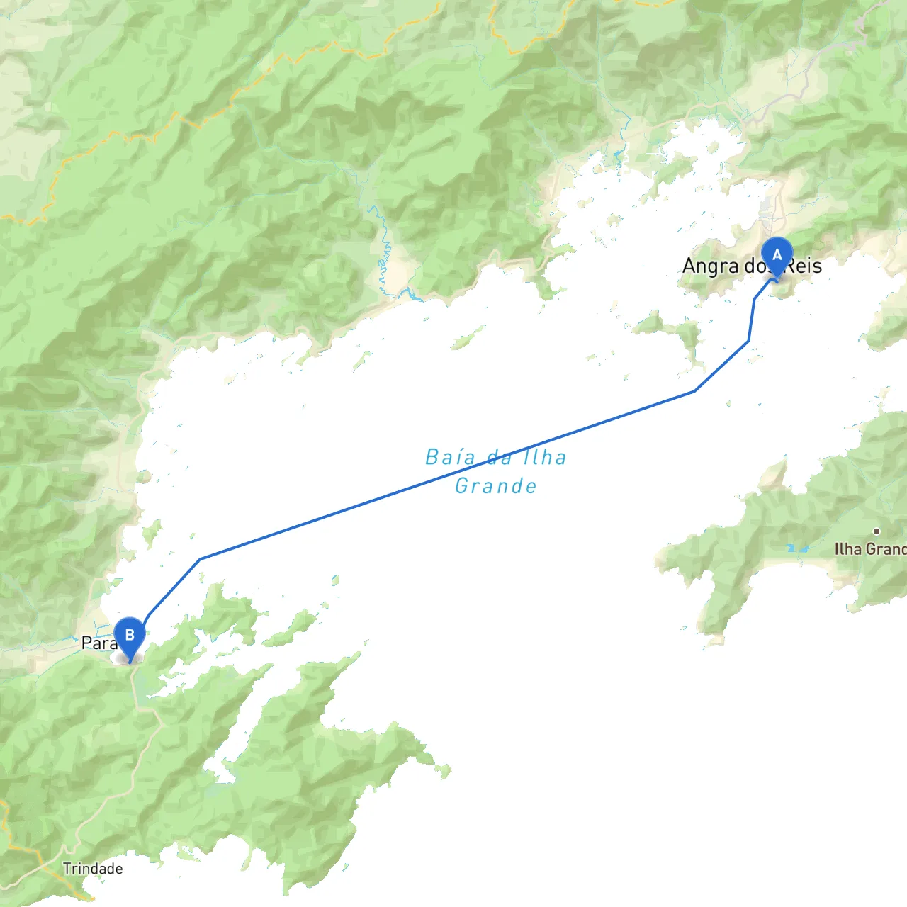 Angra Dos Reis to Paraty