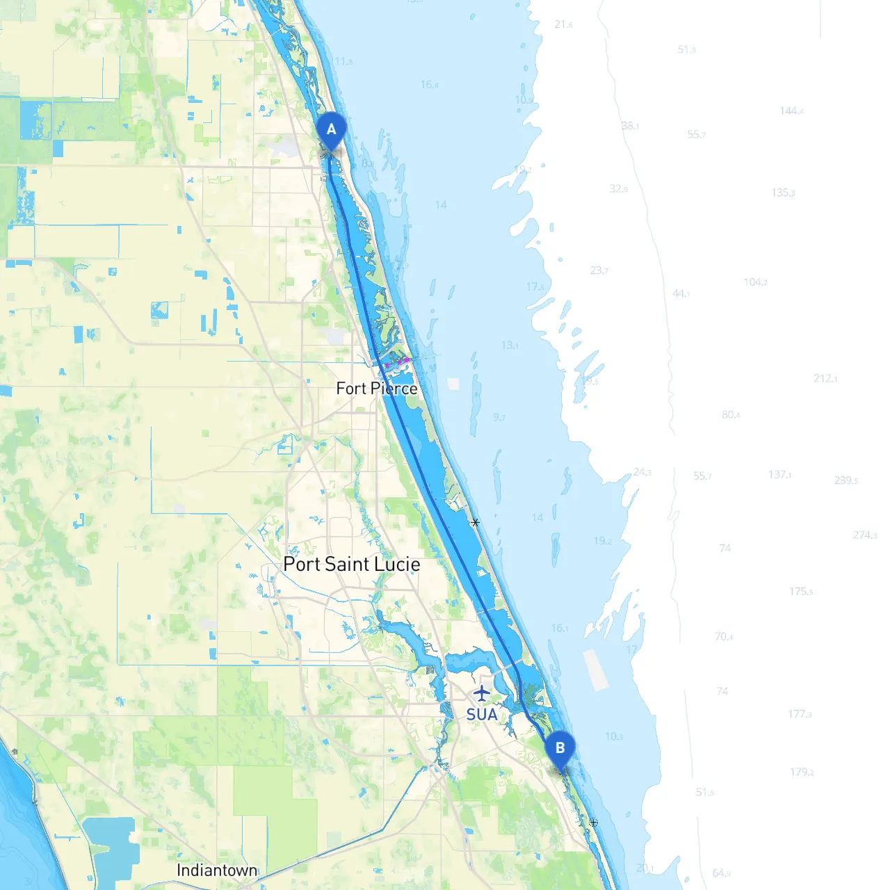 Vero Beach to Hobe Sound