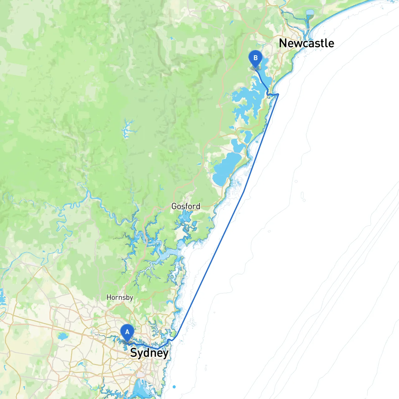 Sydney to Toronto