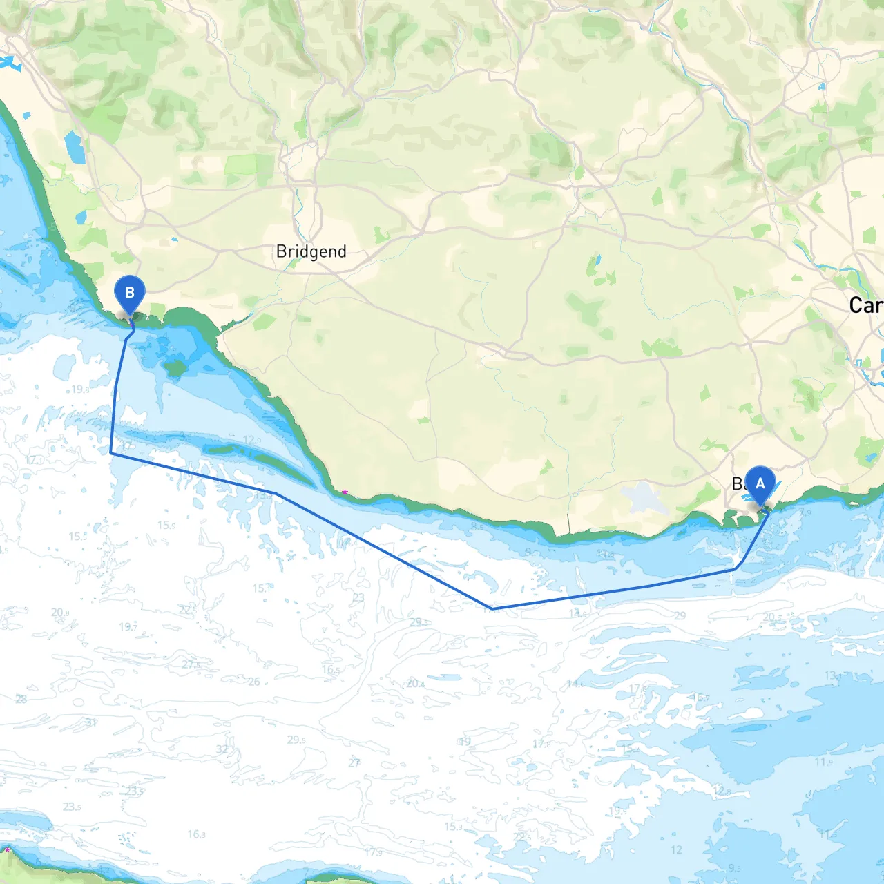 Barry to Porthcawl