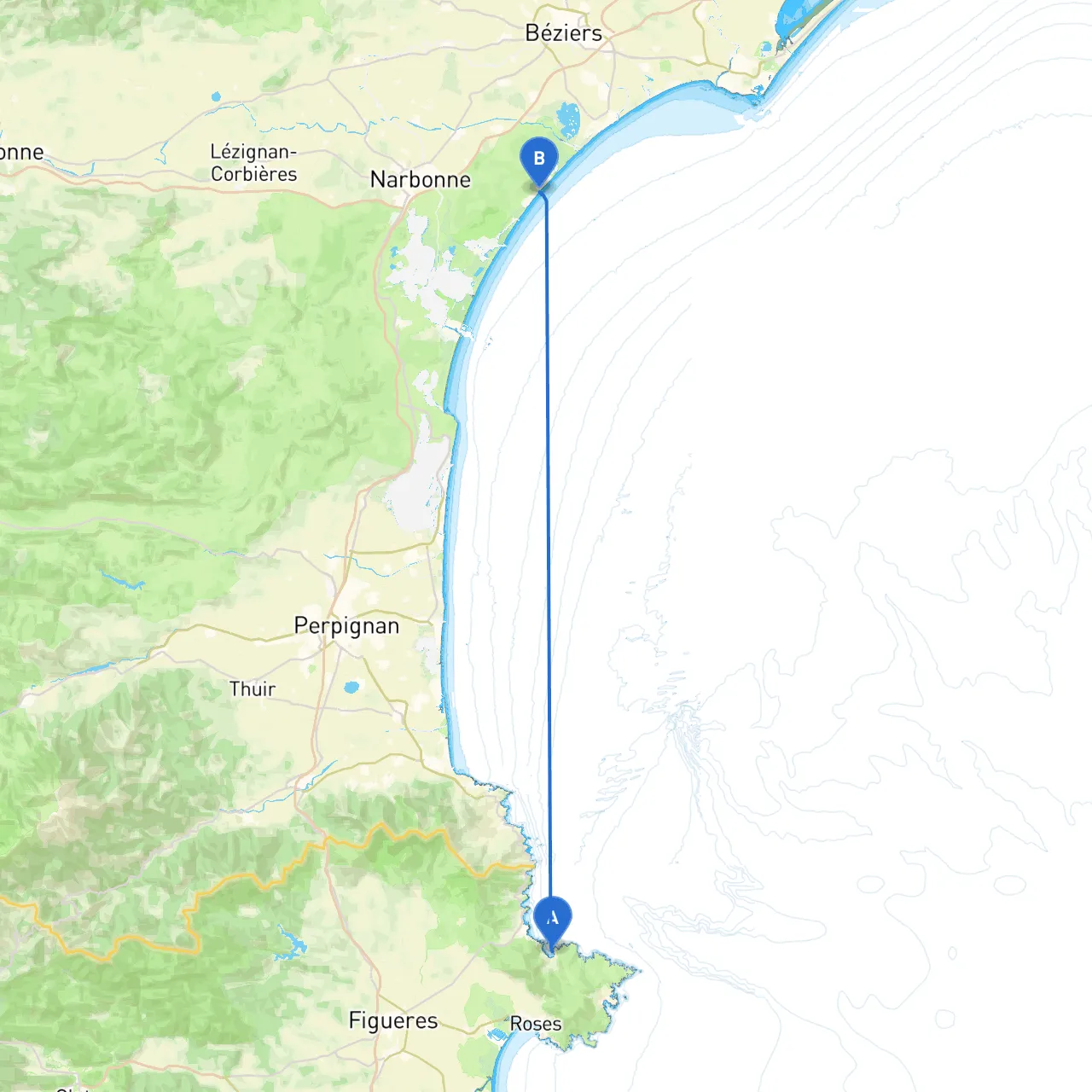 Girona to Narbonne
