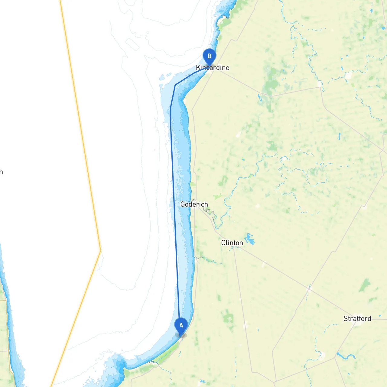 Grand Bend to Kincardine