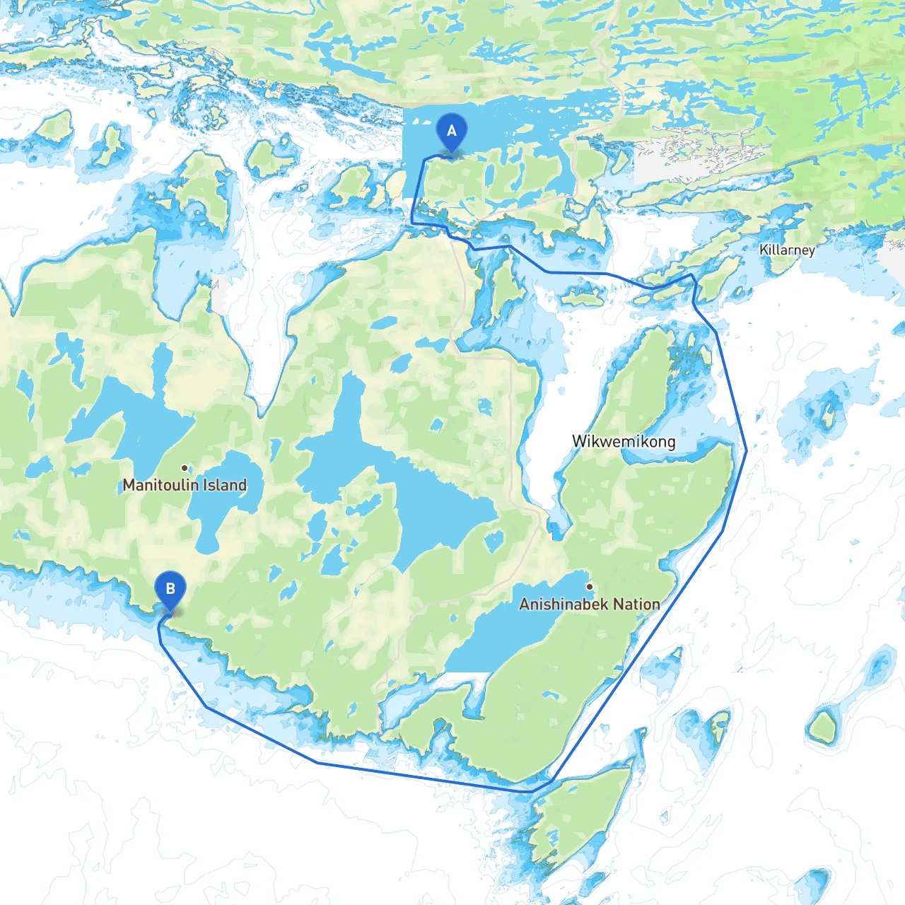 Little Current to Providence Bay