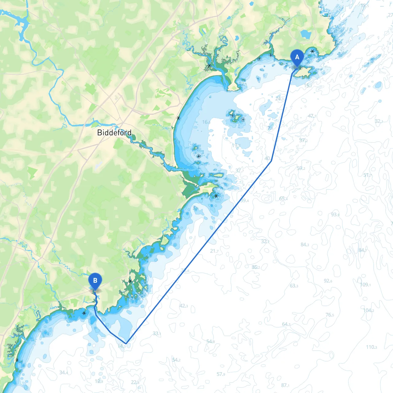 Cape Elizabeth to Kennebunkport