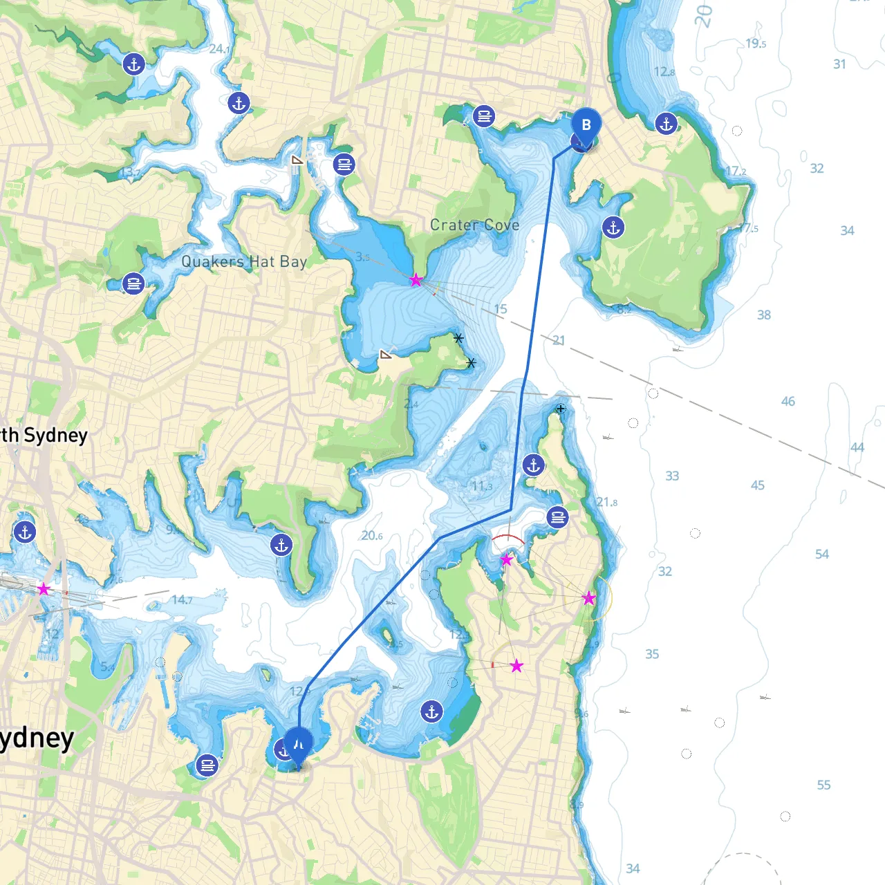 Double Bay to Manly