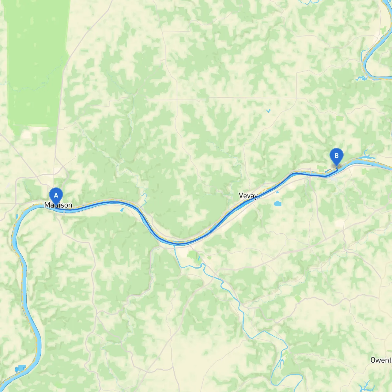 Madison to Florence