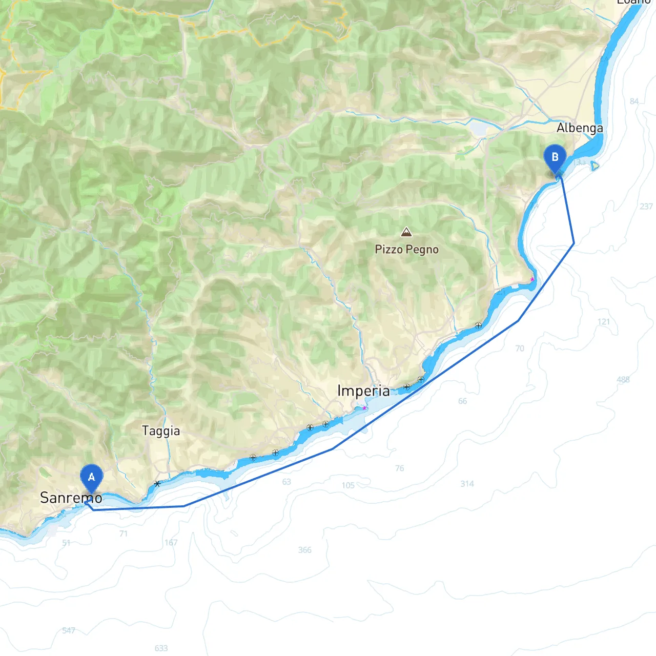 Sanremo to Alassio