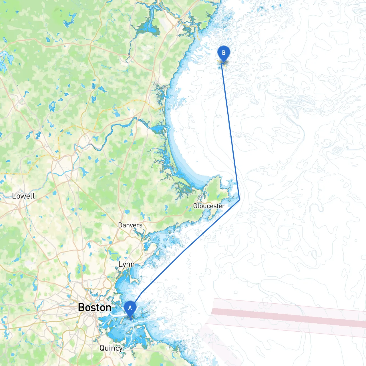 Boston to Kittery