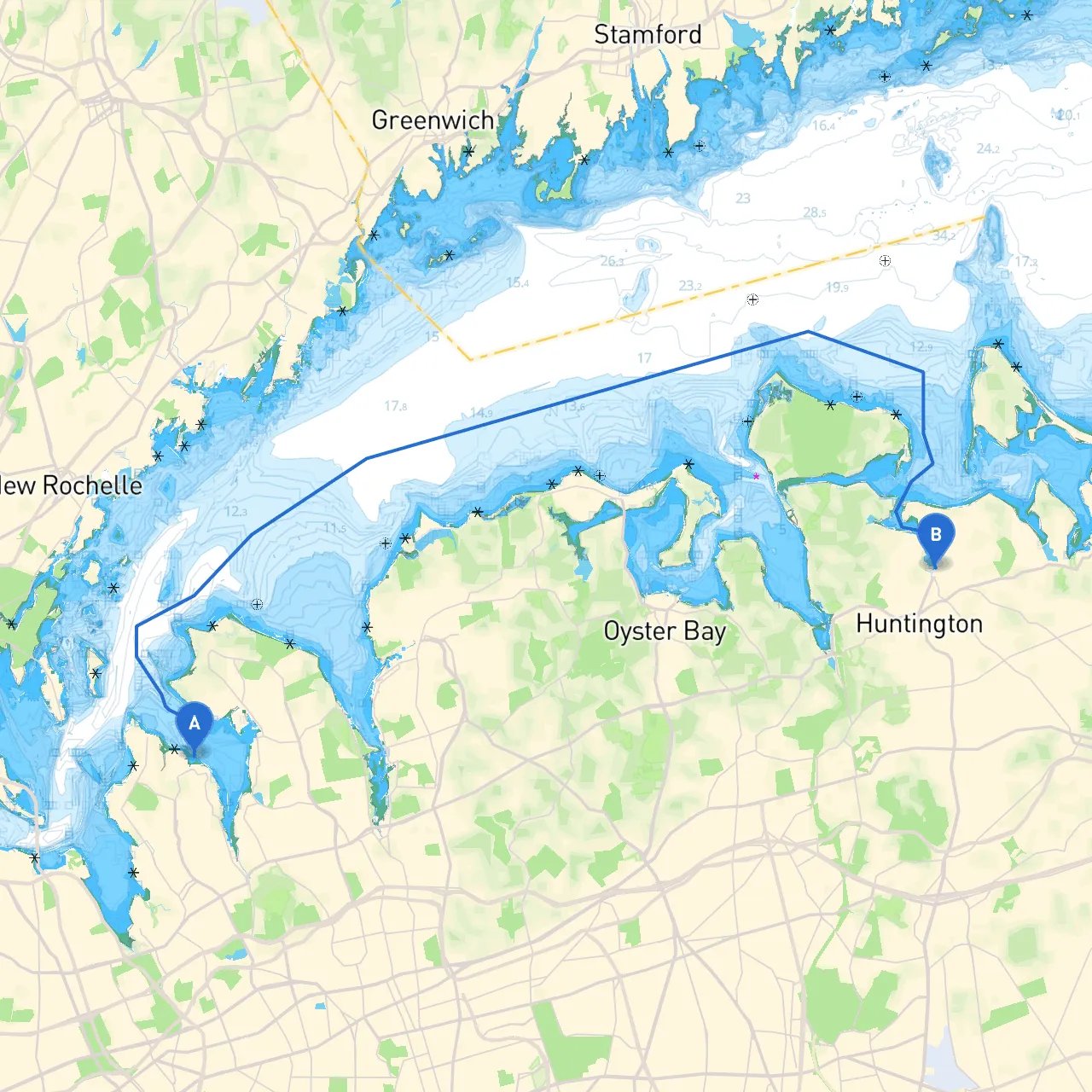 Port Washington to Huntington