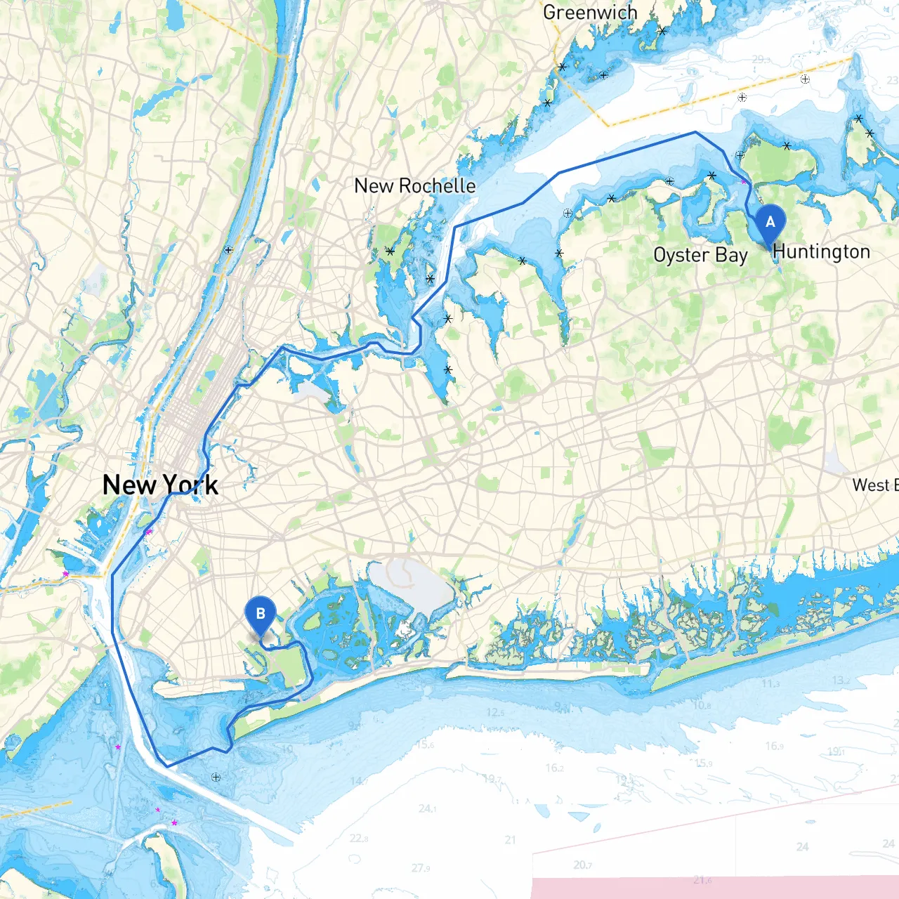 Syosset to Brooklyn