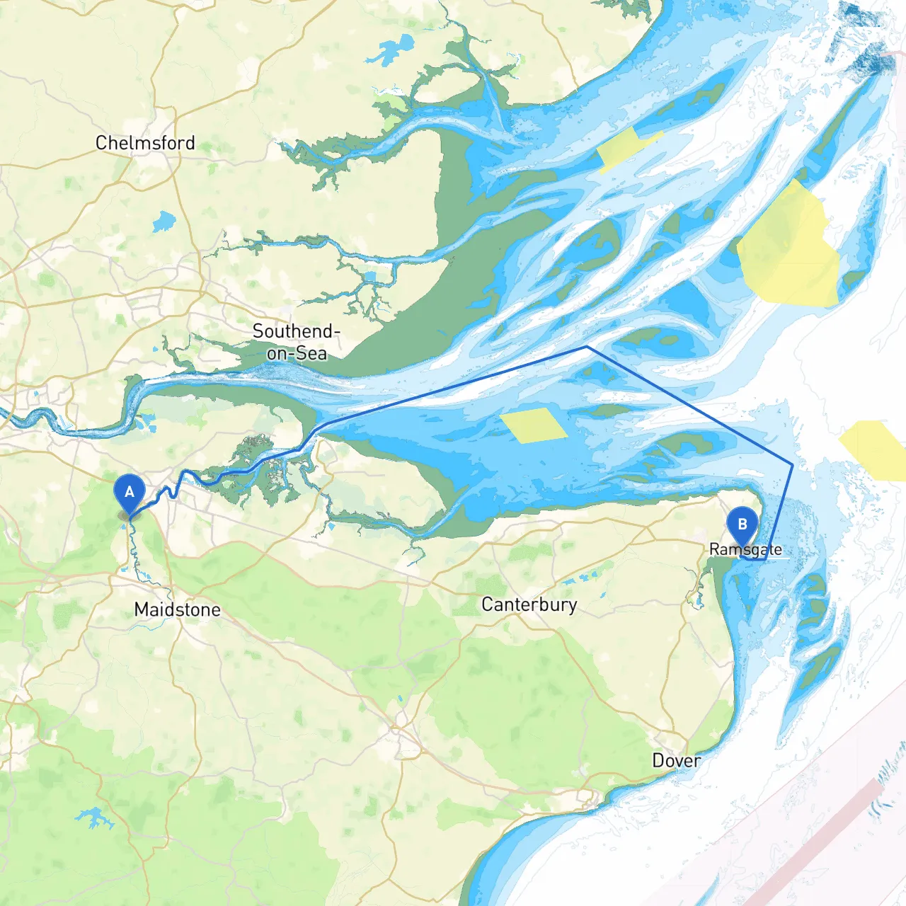 Rochester to Ramsgate
