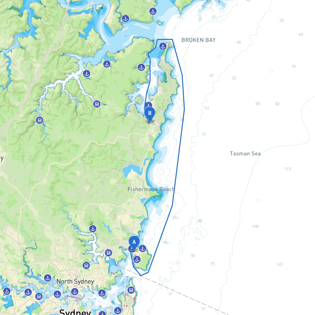 Manly to Mona Vale