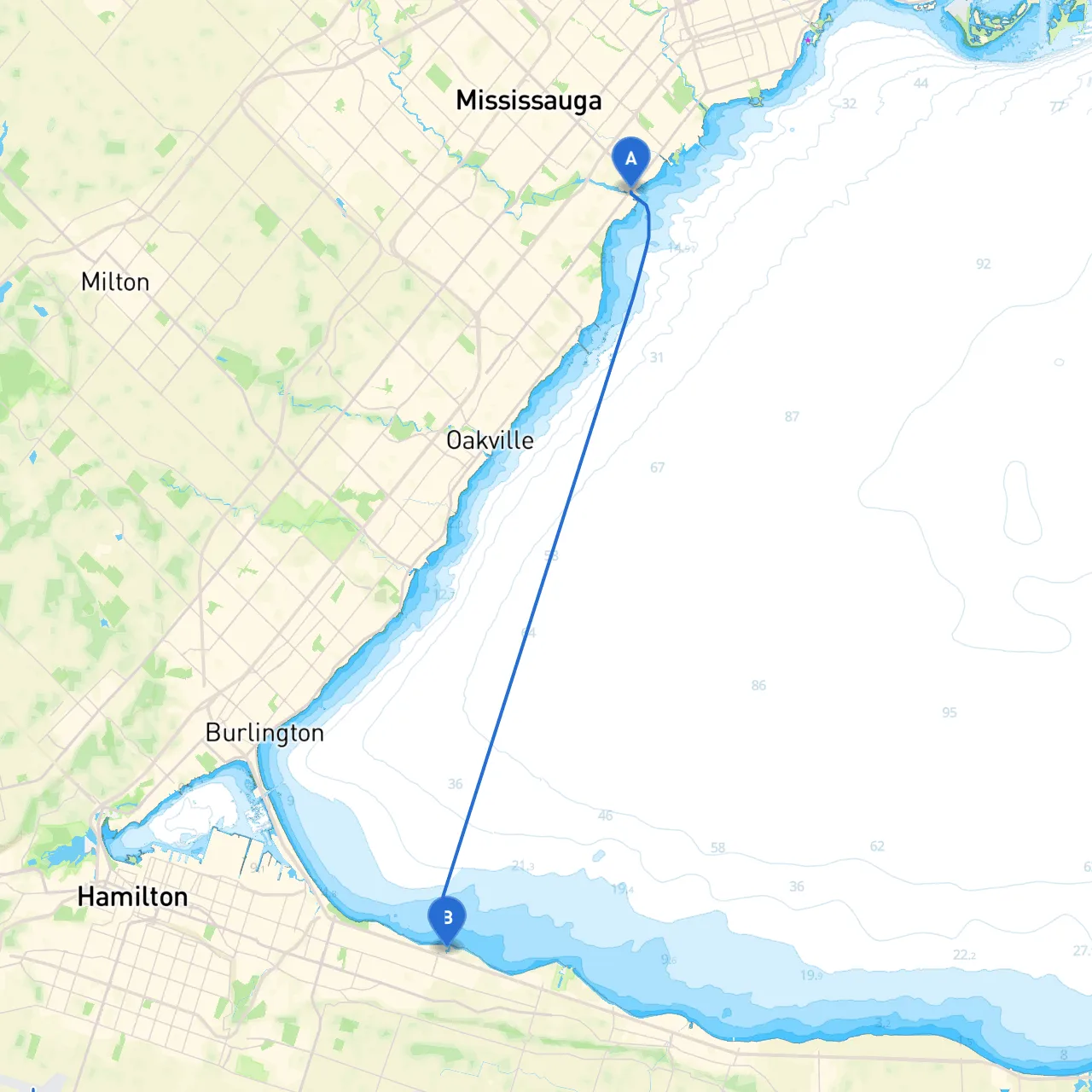 Mississauga to Stoney Creek