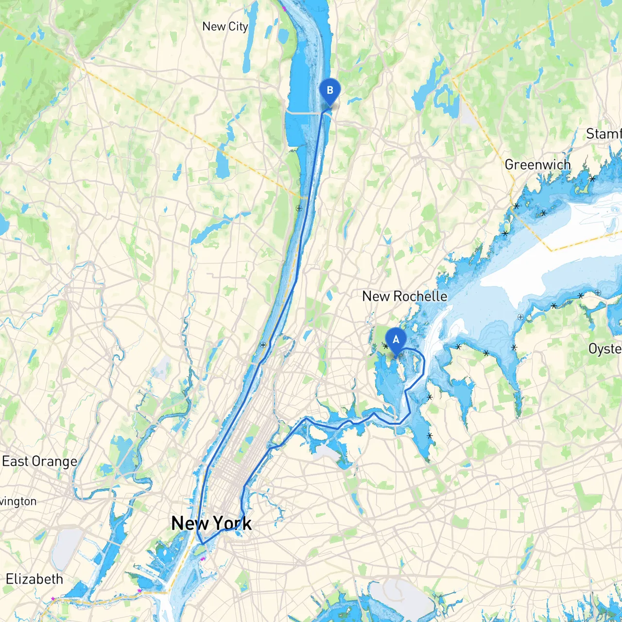 Bronx to Tarrytown