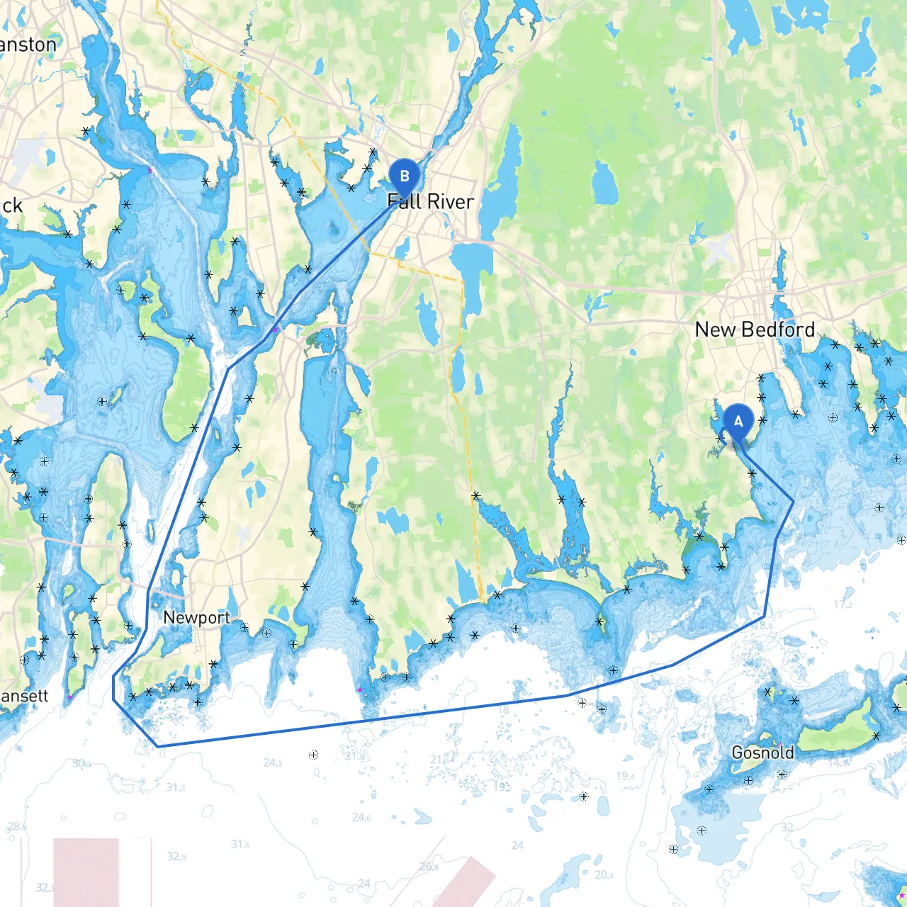 Dartmouth to Fall River