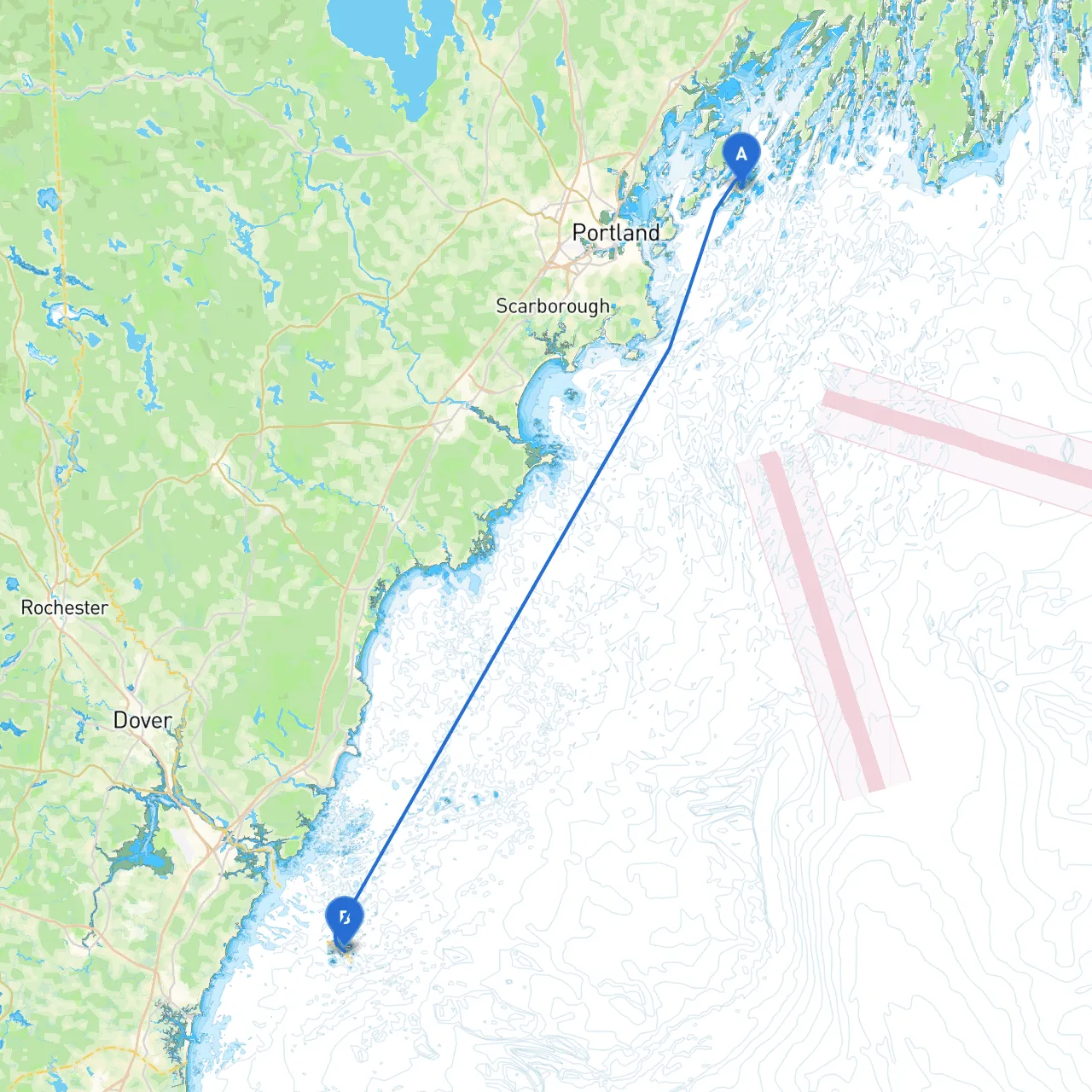 Portland to Kittery