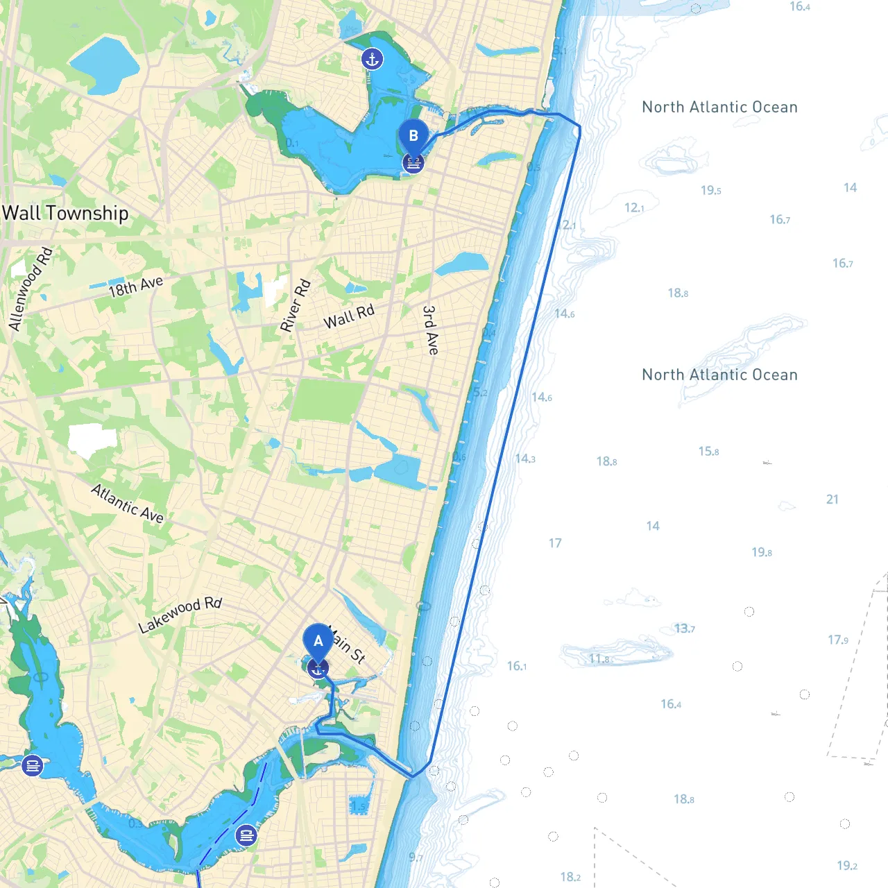 Manasquan to Belmar