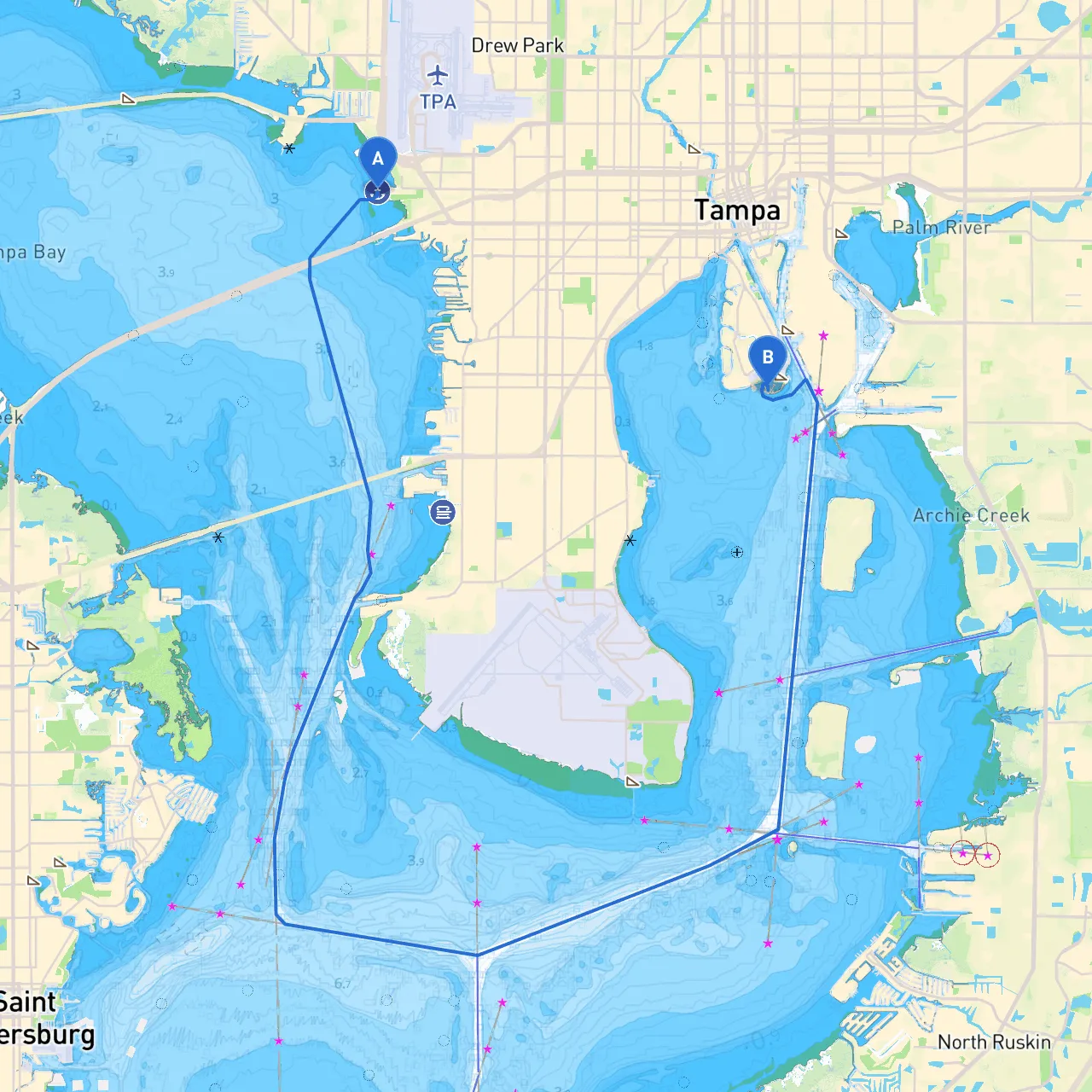 Tampa to Tampa