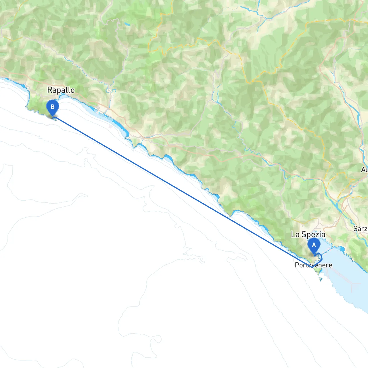Portovenere to Portofino