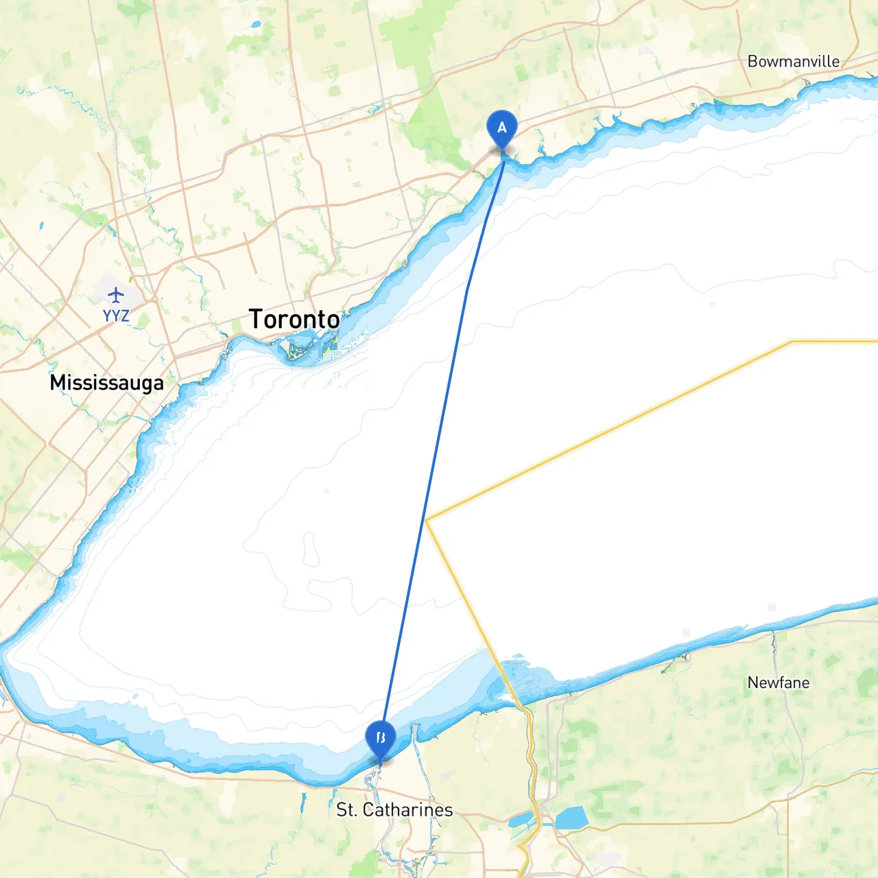 Pickering to St. Catharines