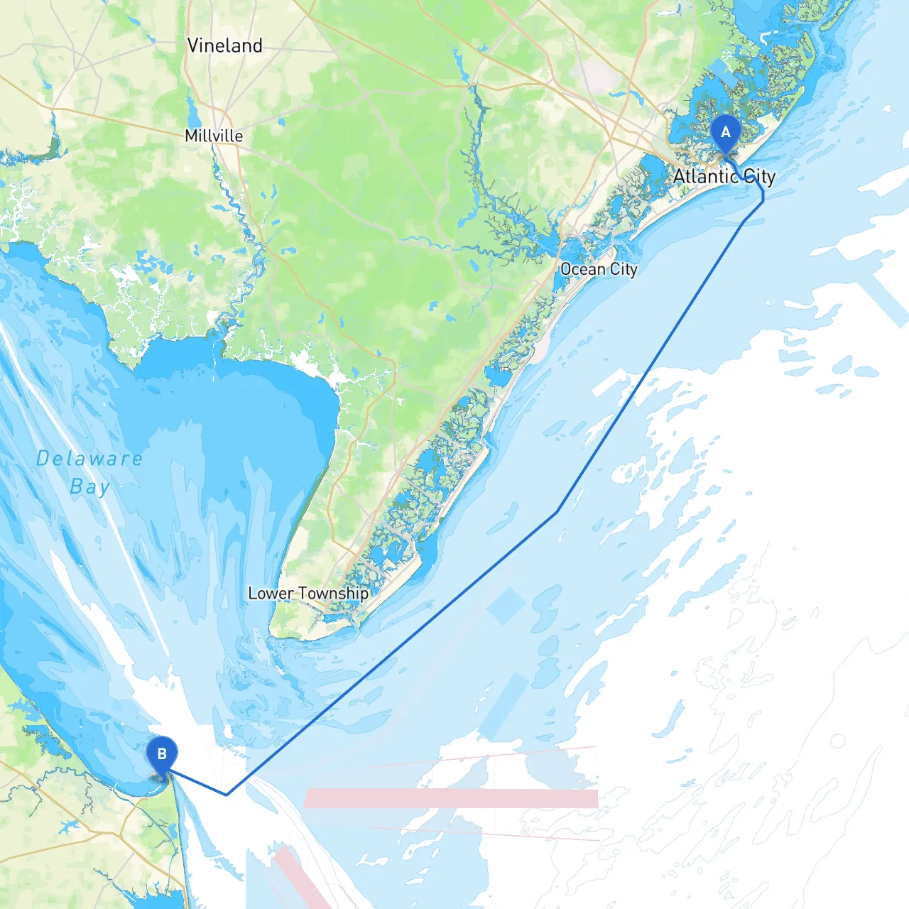 Atlantic City to