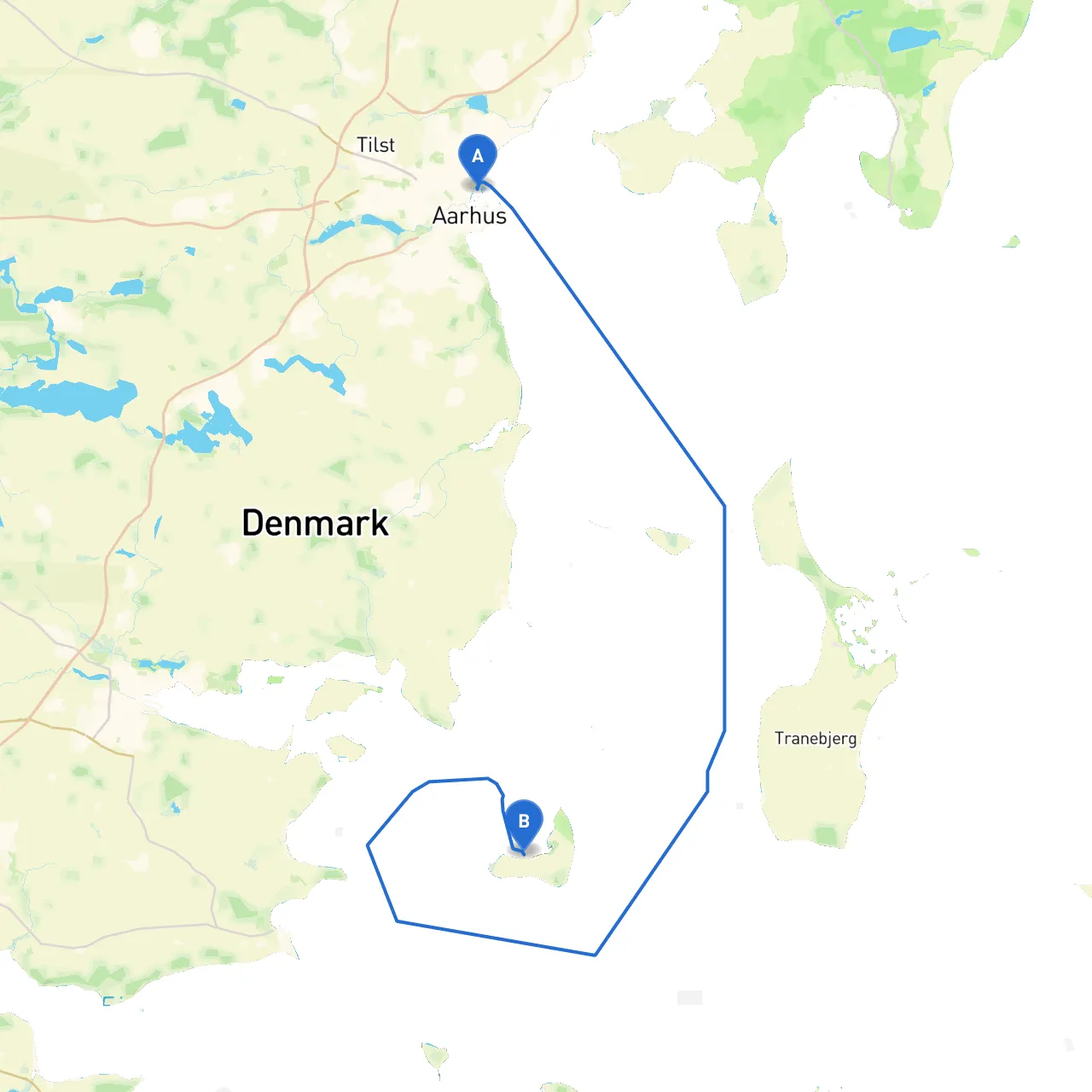 Aarhus to Horsens