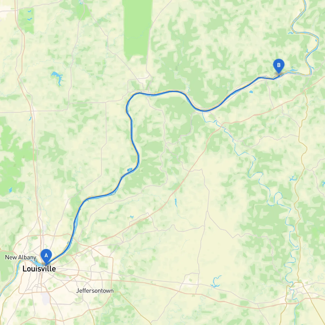 Louisville to Florence