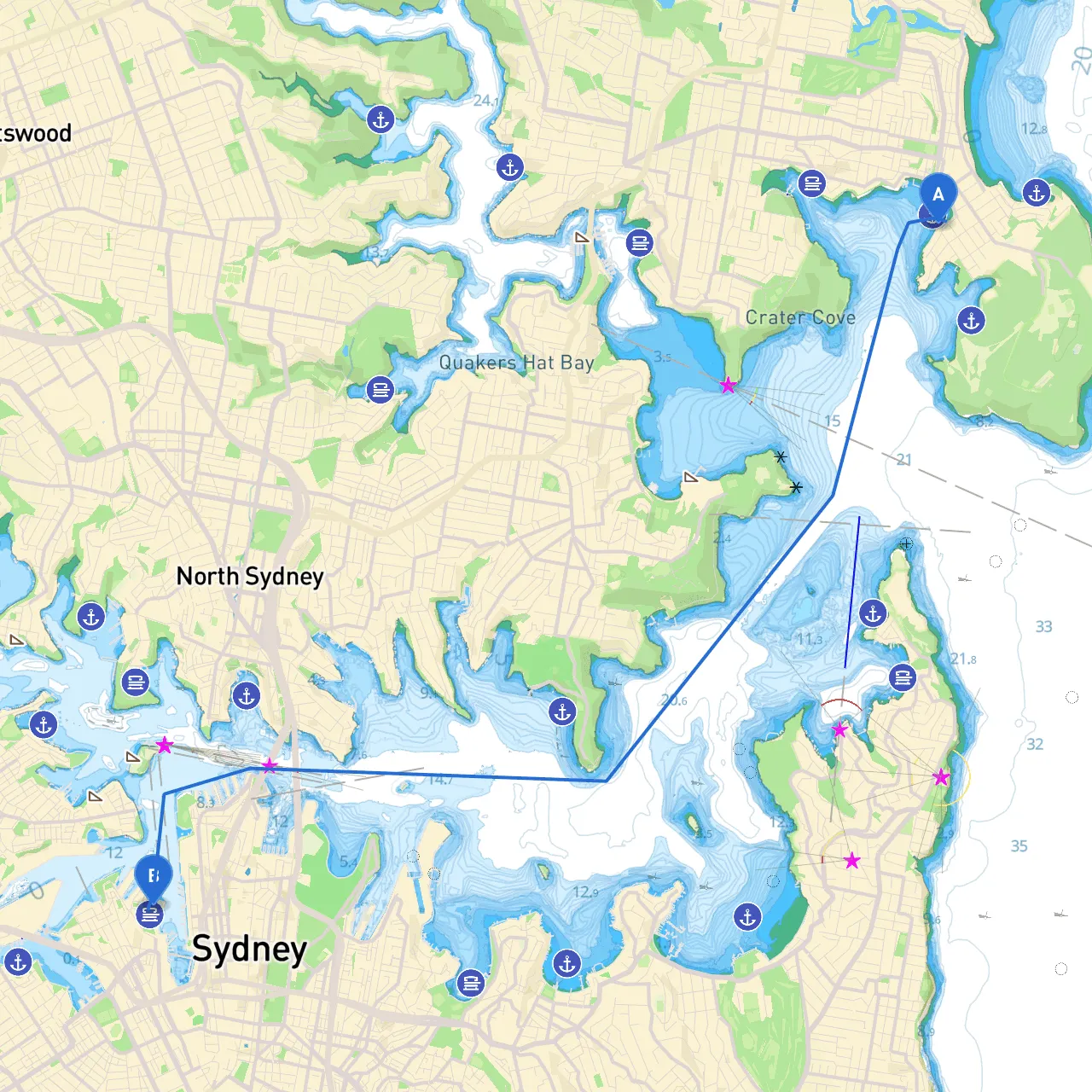 Manly to Pyrmont