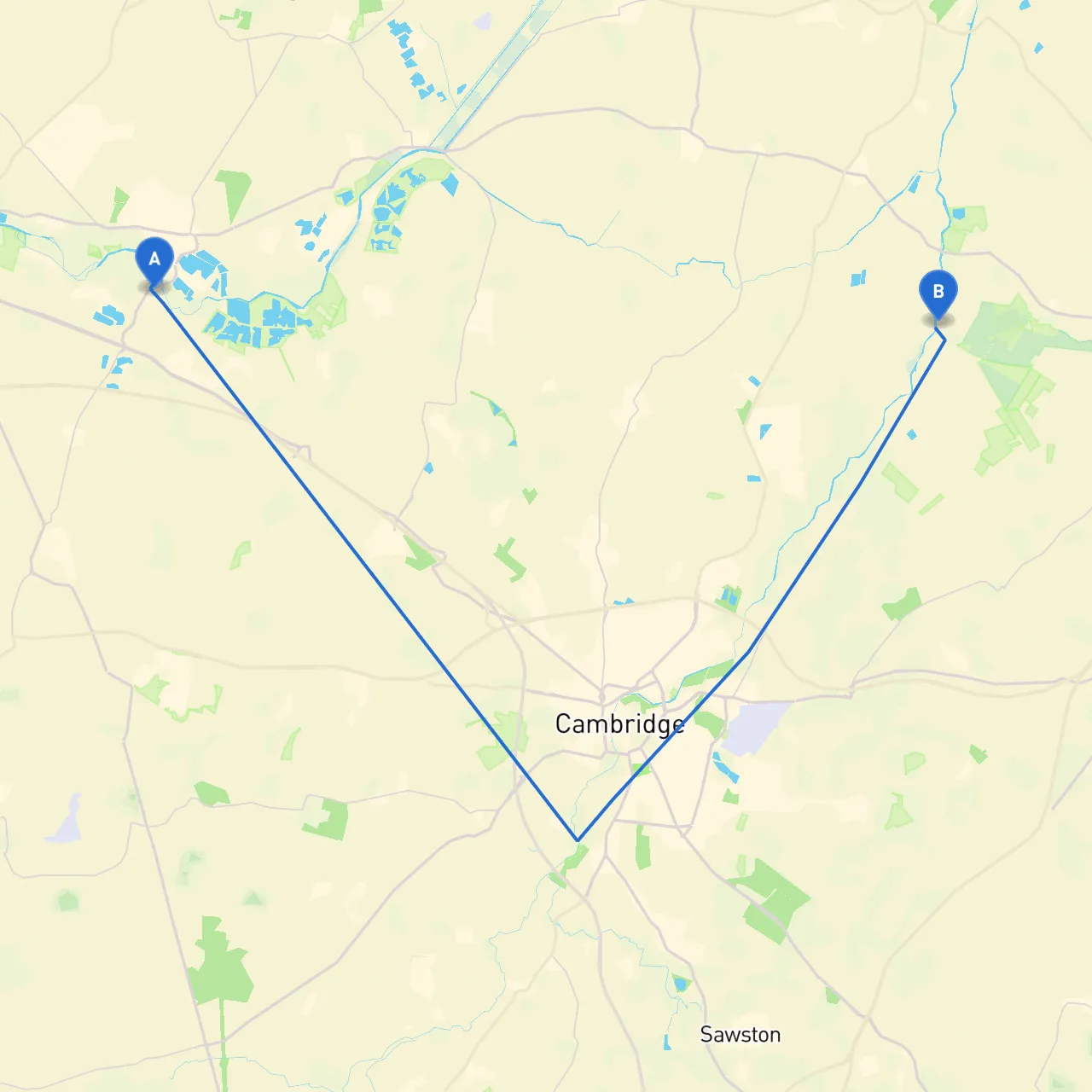 St. Ives to Ely