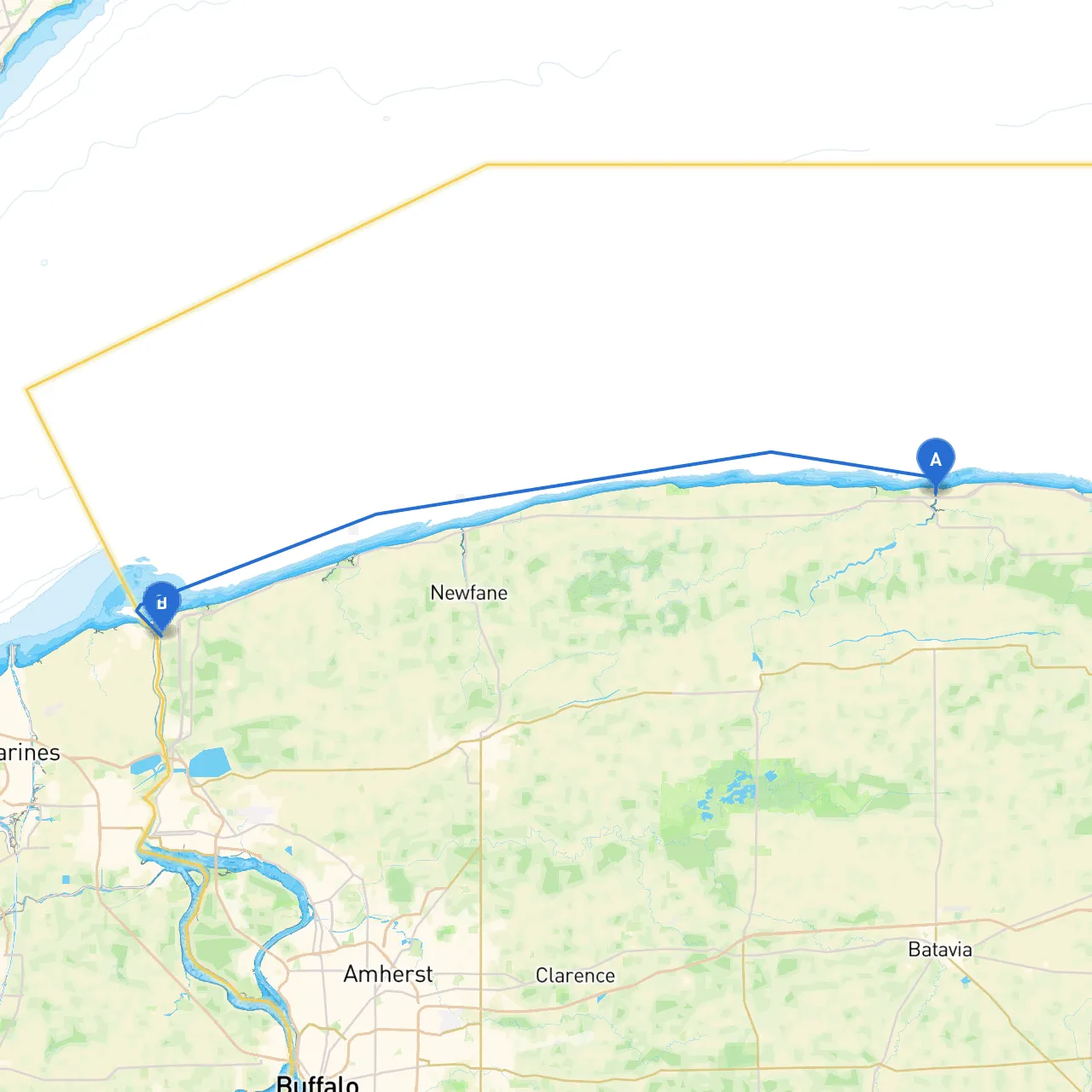 Kent to Youngstown