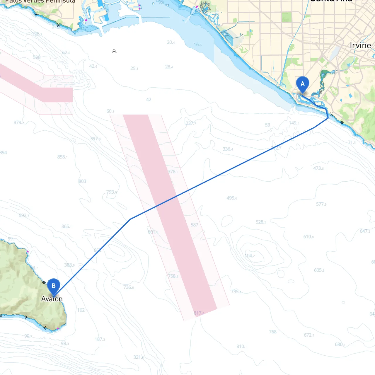 Newport Beach to Avalon