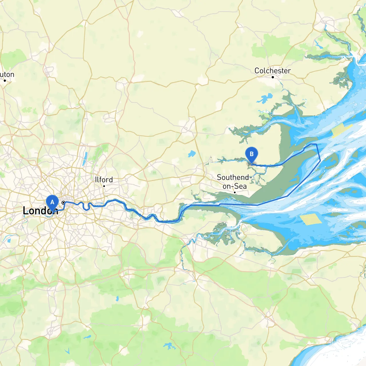 London to Rochford