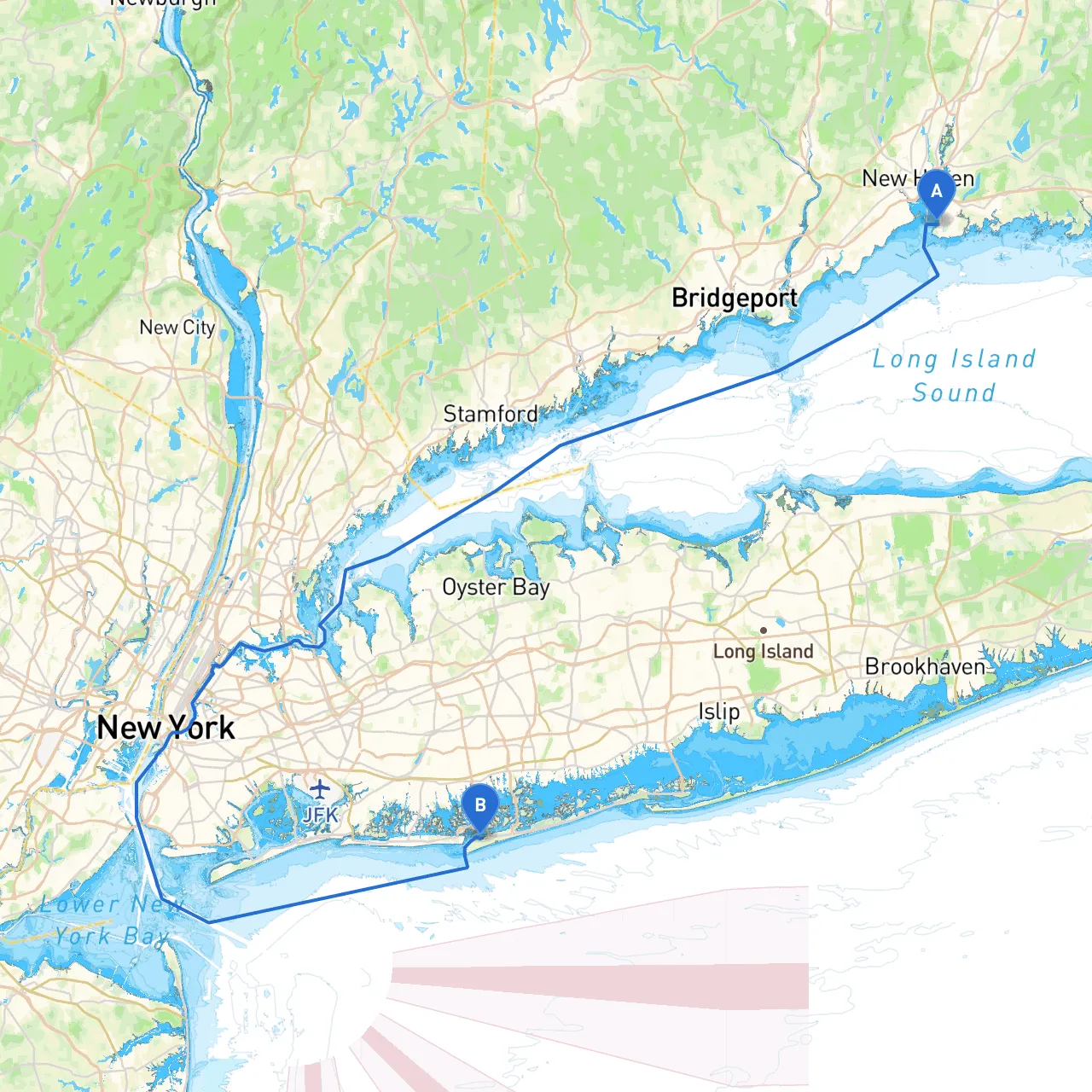 New Haven to