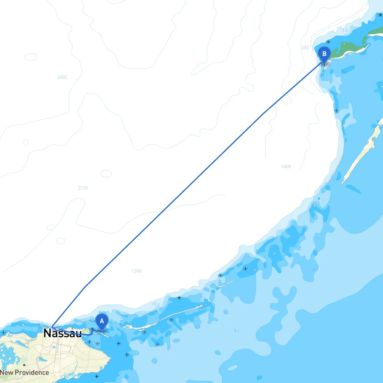 Nassau to Spanish Wells