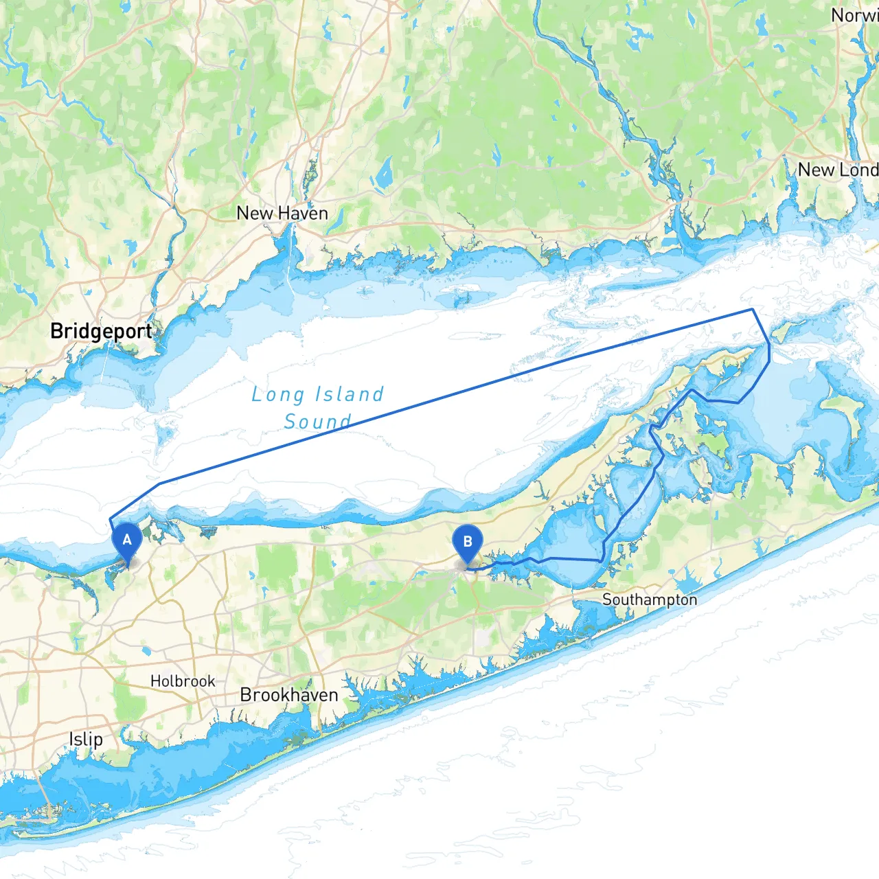 Stony Brook to Riverhead