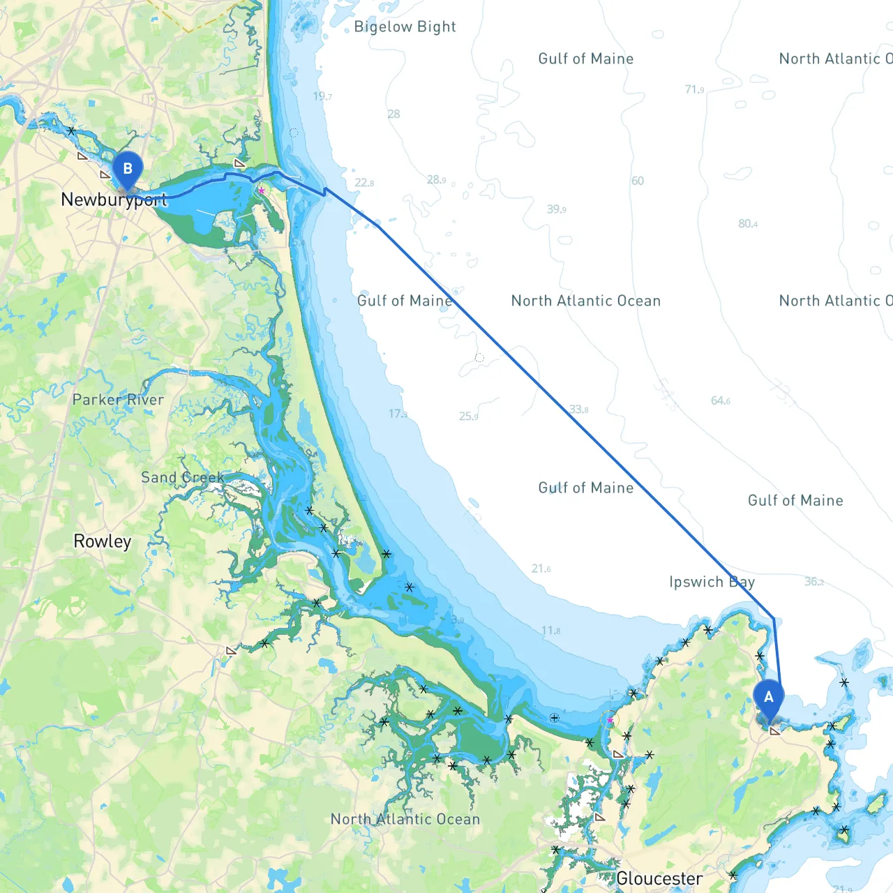 Rockport to Newburyport