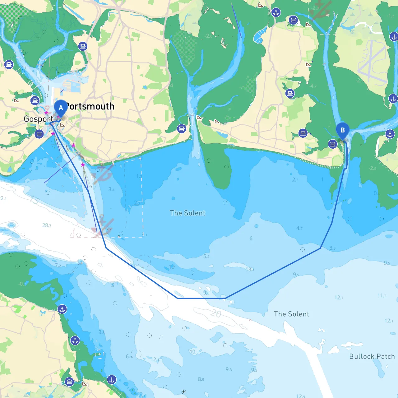 Portsmouth to Hampshire