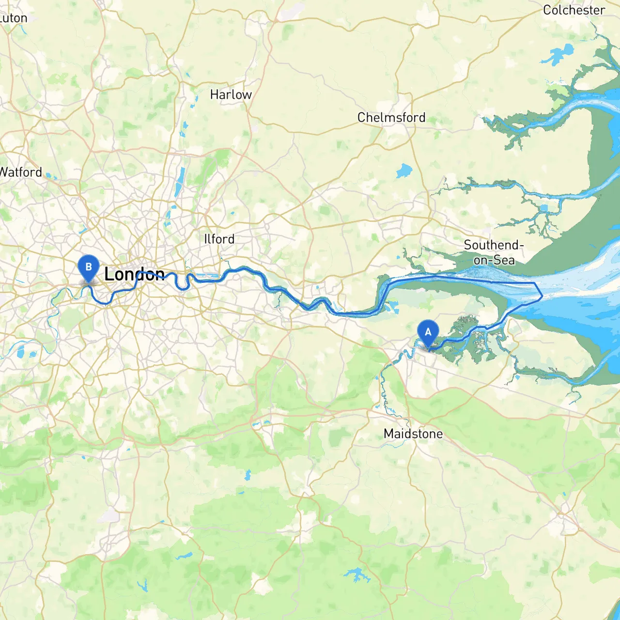 Gillingham to Hammersmith