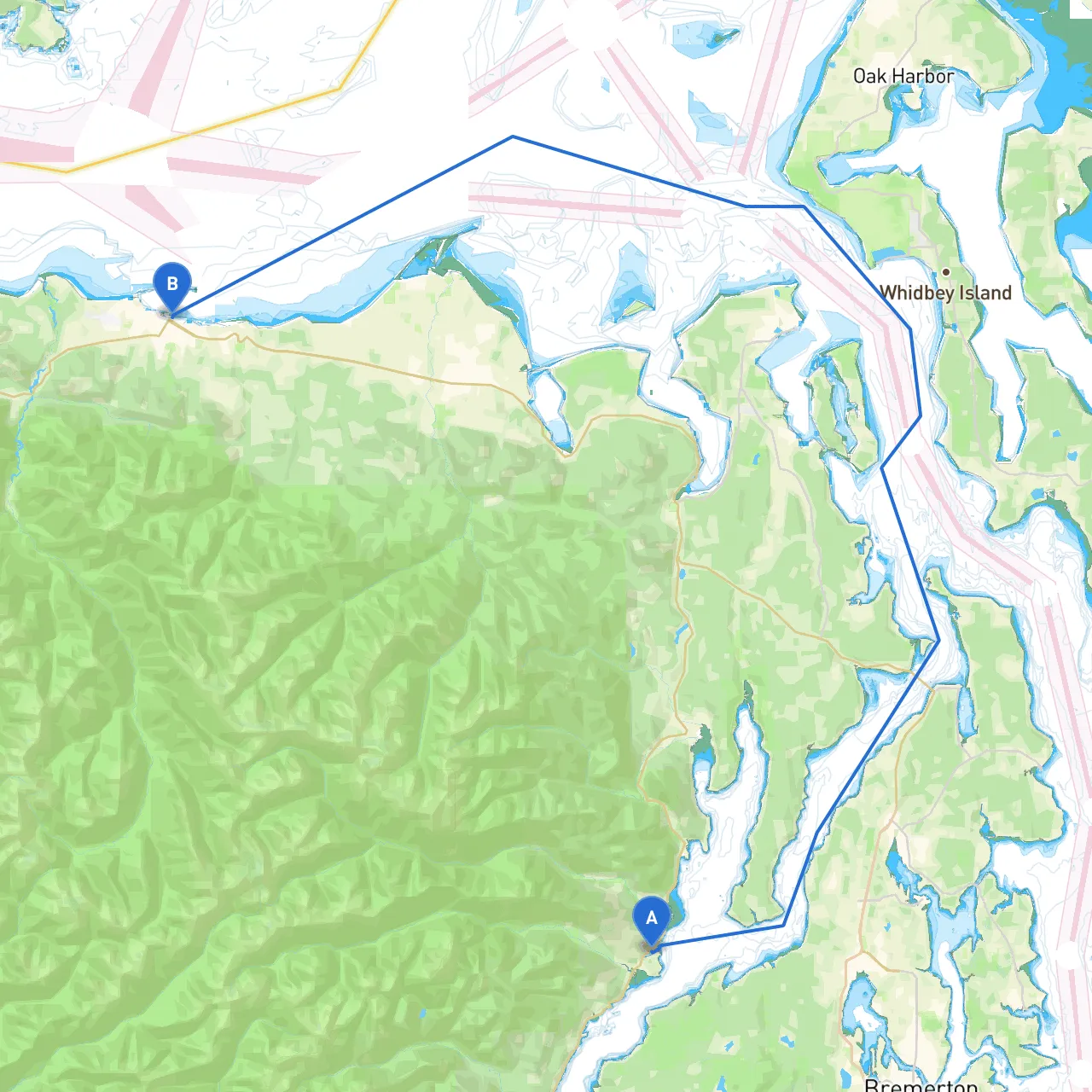 Brinnon to Port Angeles