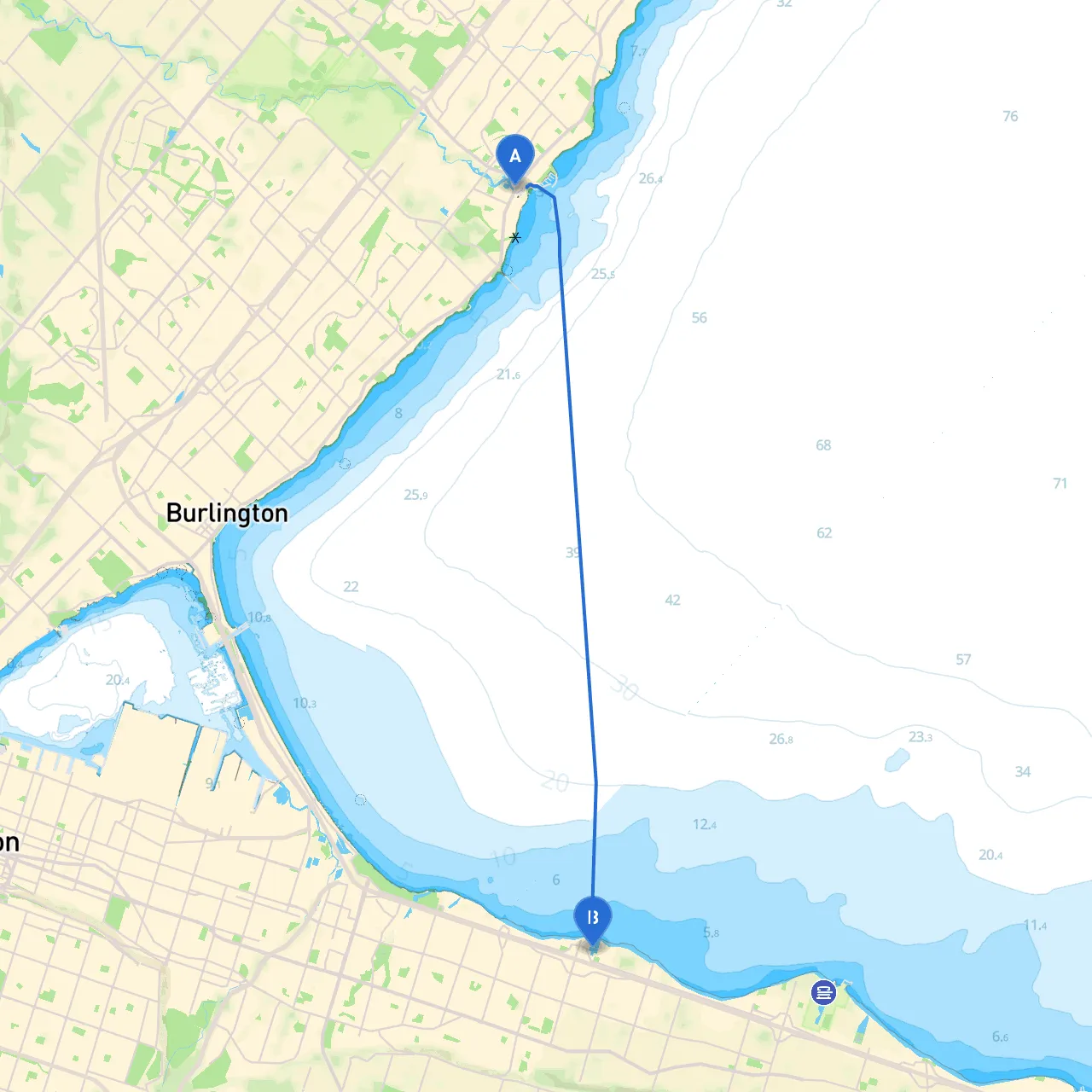 Oakville to Stoney Creek