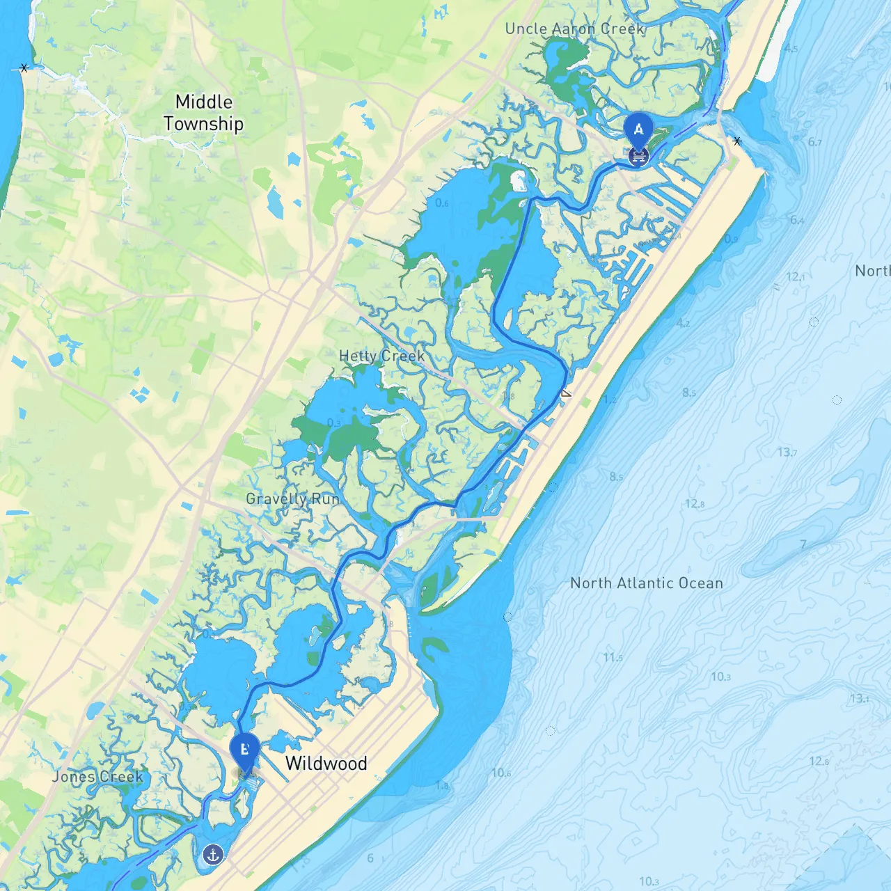 Avalon to Wildwood