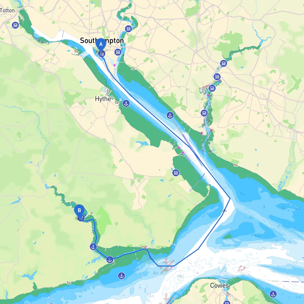 Southampton to Beaulieu