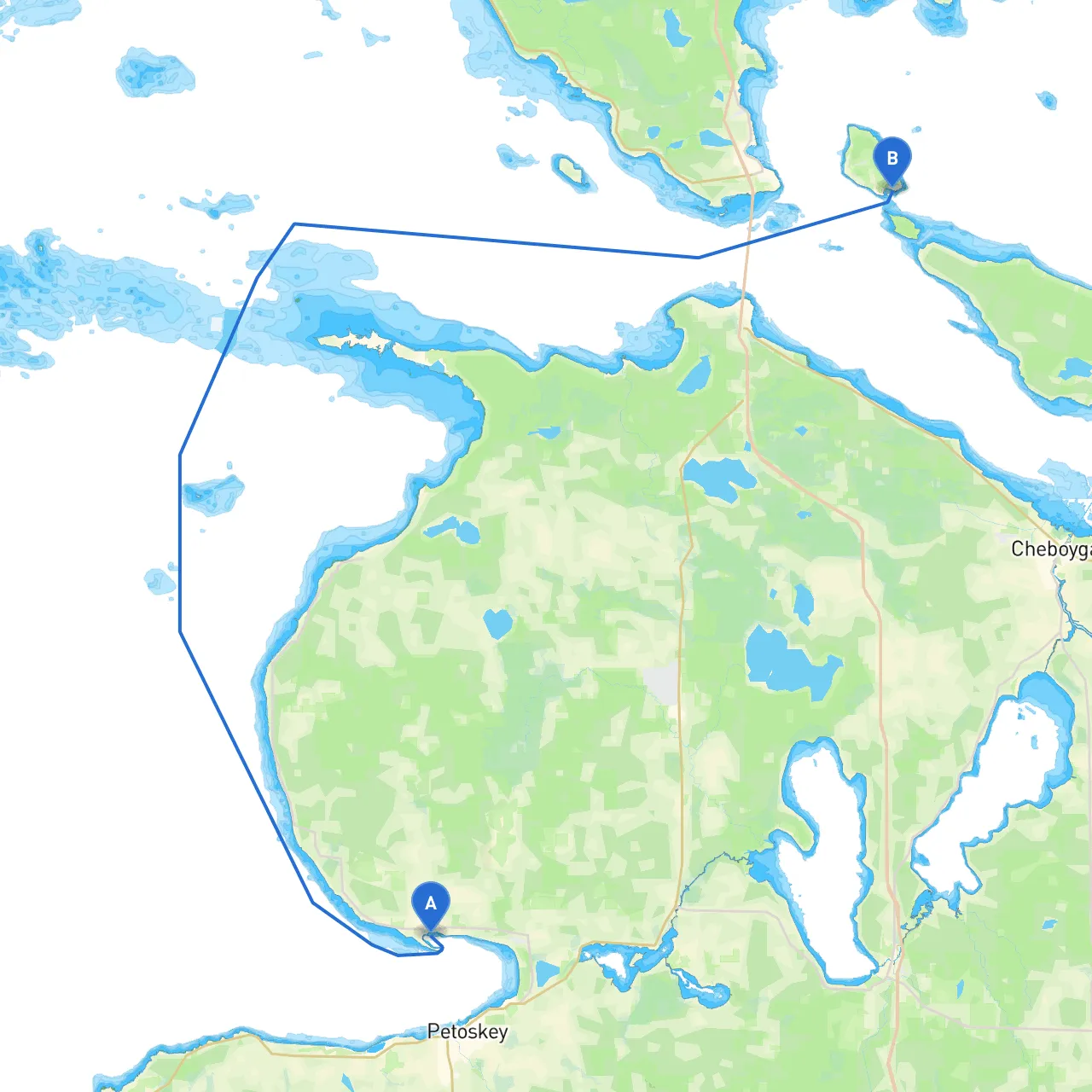 Harbor Springs to Mackinac Island