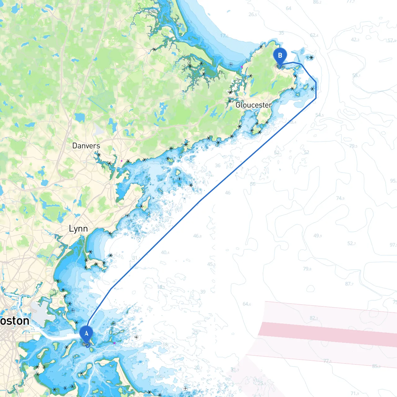 Boston to Rockport