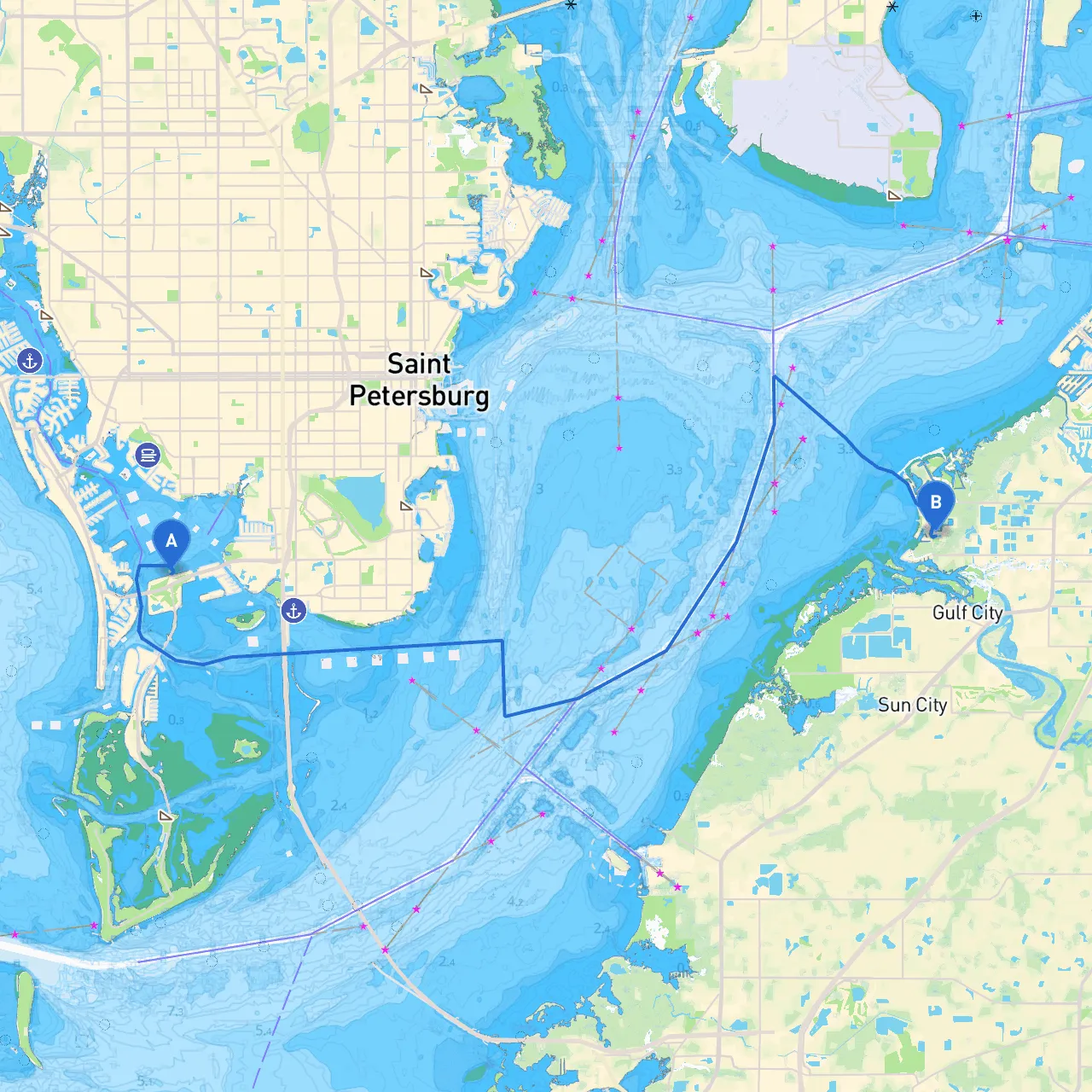 St. Petersburg to Ruskin