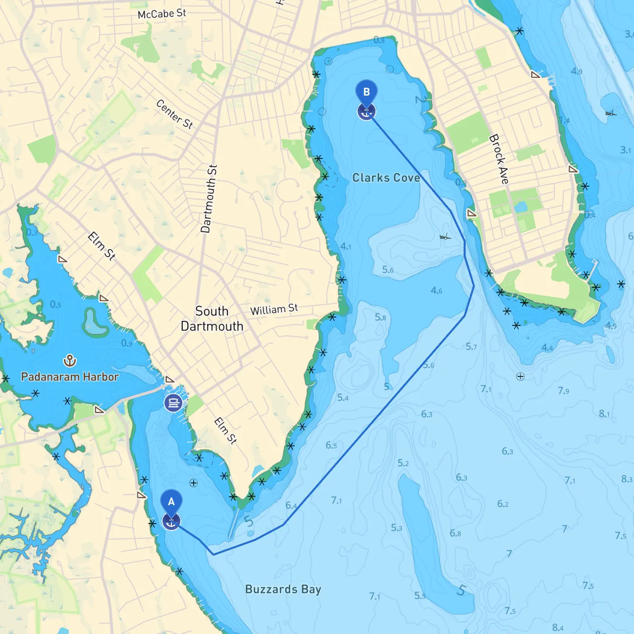 Dartmouth to New Bedford