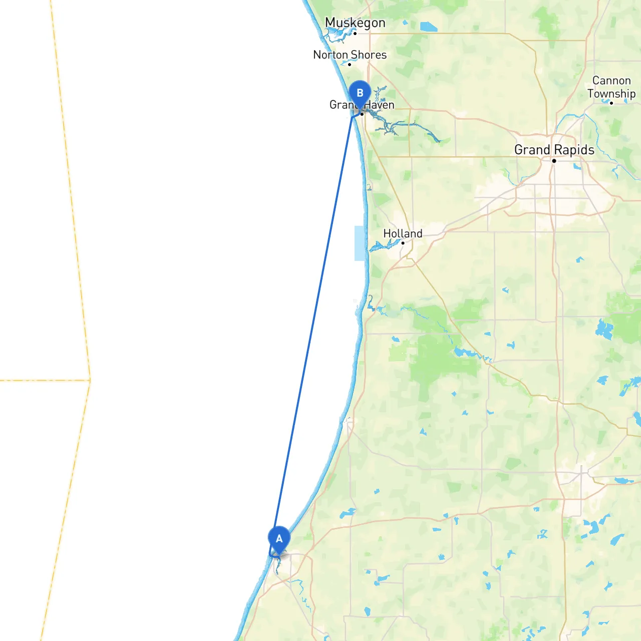 St. Joseph to Grand Haven